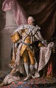 Allan Ramsay George III (mk25) oil painting artist